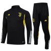 Juventus Quarter Zip Training Huppari Suits 2023-24 Musta - Miesten